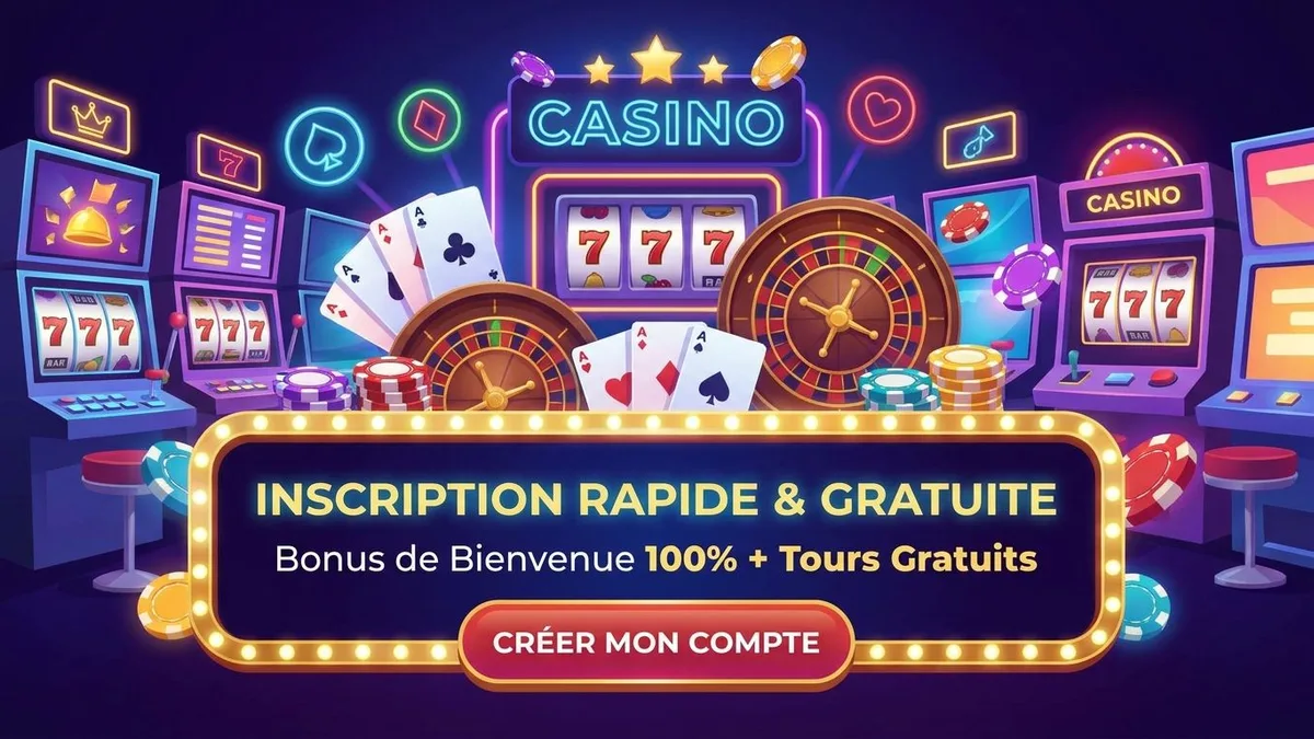 Inscription avec bonus
